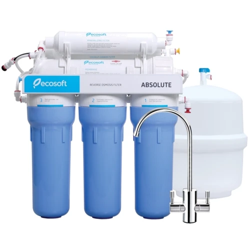 Фільтр для питної води із системою зворотного осмосу Ecosoft Absolute 6-50M (MO650MECO)