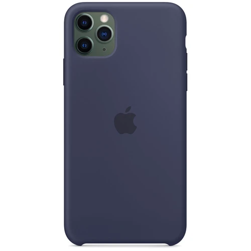 Чехол для iPhone Apple Silicone Case Midnight Blue (MWYW2) for iPhone 11 Pro Max: Тип чехла накладка на заднюю часть