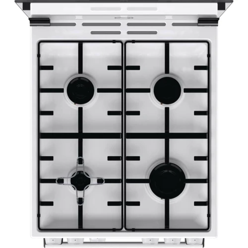 Газовая плита Gorenje GGI5A21WH: Рабочая поверхность эмаль
