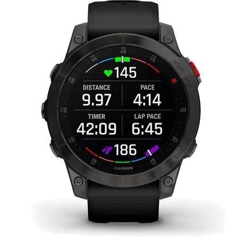 Смарт-часы Garmin Epix (Gen 2) Sapphire Black Titanium (010-02582-11): Карты памяти нет