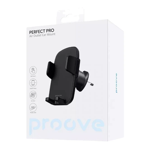 Держатель Proove Car Holder Air Vent Perfect Pro Black: Тип автомобильный