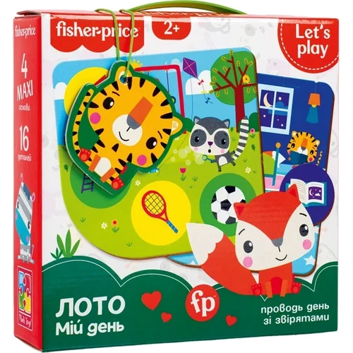Настольная игра Fisher-Price Лото. Мой день (укр) (VT2910-02)
