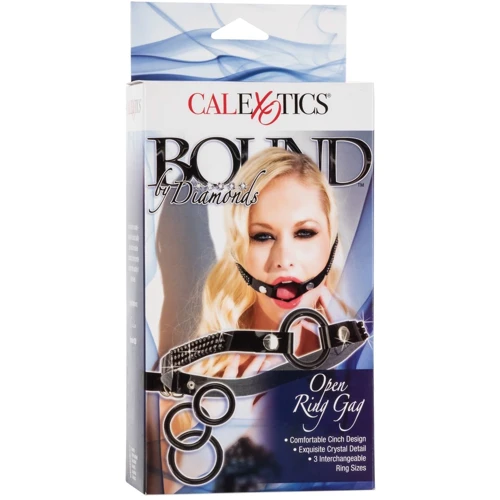 Кляп кільце CalExotics Bound By Diamonds Open Ring Gag