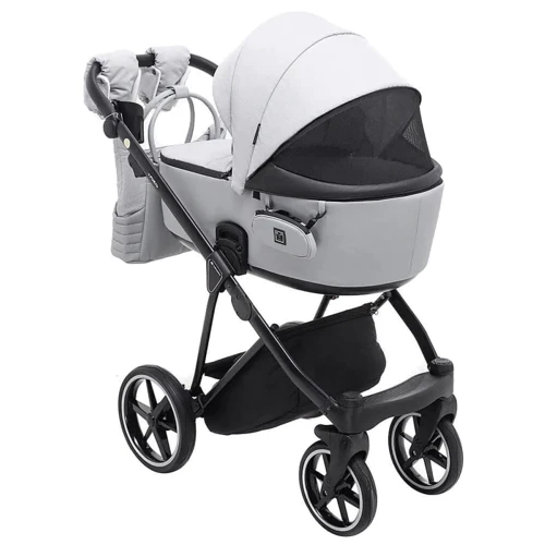 Коляска 2 в 1 Adamex Porto Lux PS-104: Возможность установки люльки есть