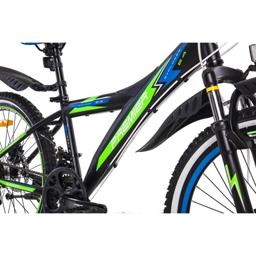Premier Explorer 24 Disc 13" черный-зеленый-голубой