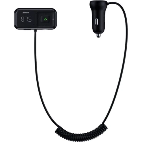 Модулятор FM Baseus T typed S-16 MP3 Black (CCMT000201)