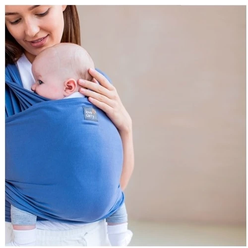 Слинг-шарф Love & Carry Океан, синий (LC426 Трикотаж)