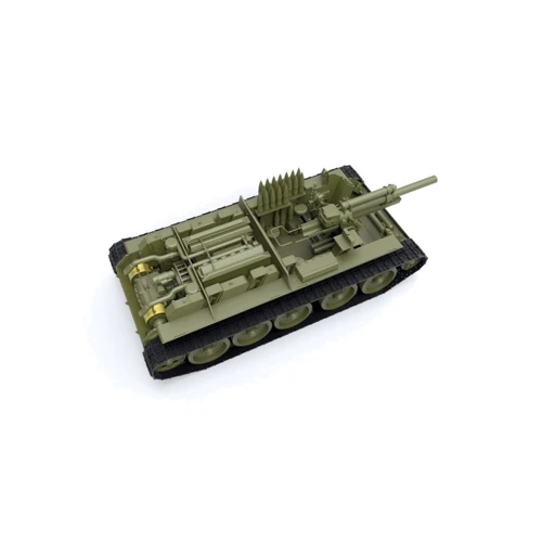 Сборная модель MiniArt САУ СУ-122 последних выпусков с полным интерьером (MA35208) фото 5
