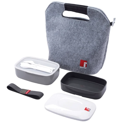 Ємність для зберігання Bergner Walking anywhere сумка для обідів з 2 ланч-боксами 3 предмети (BG-5759-BK) (00000027062): Тип Сумка для обедов