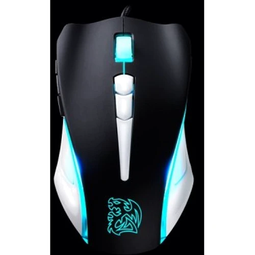 Мышь Tt eSPORTS Black Element Black-White (M0-BLE001DTG01): Тип сенсора лазерный