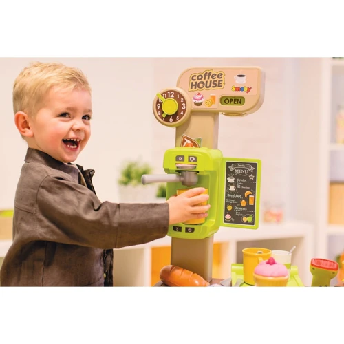 Интерактивная кофейня Smoby со сканером 60х60х89 см (350232): Производитель Smoby