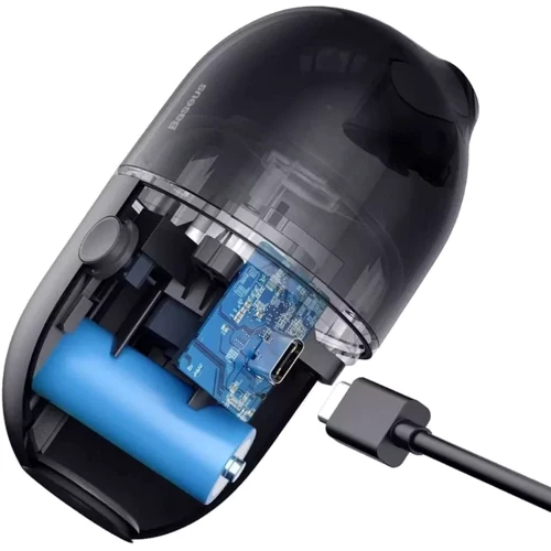 Пилосос Baseus C2 Desktop Vacuum Cleaner (Dry Battery) black (CRXCQC2A-01) фото 5