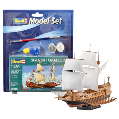 Подарунковий набір Revell Іспанський галеон Spanish Galleon 1:450 (65899)