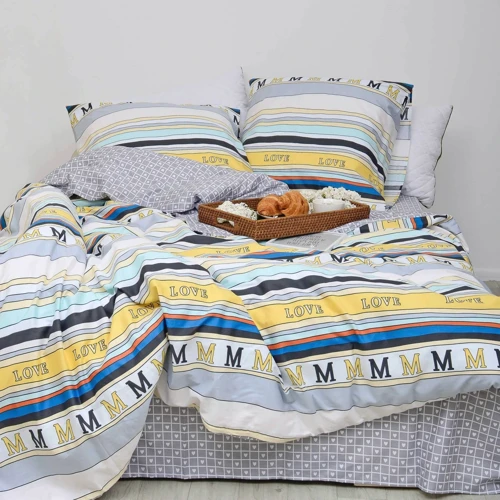 Комплект постельного белья Viluta Twill 535 сатин подростковый (535pd): Материал сатин