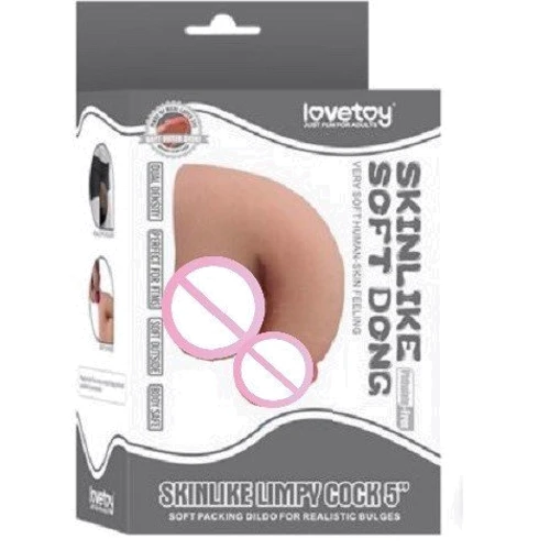 Мягкий фаллоимитатор LoveToy Skinlike Limpy Cock 5.5"