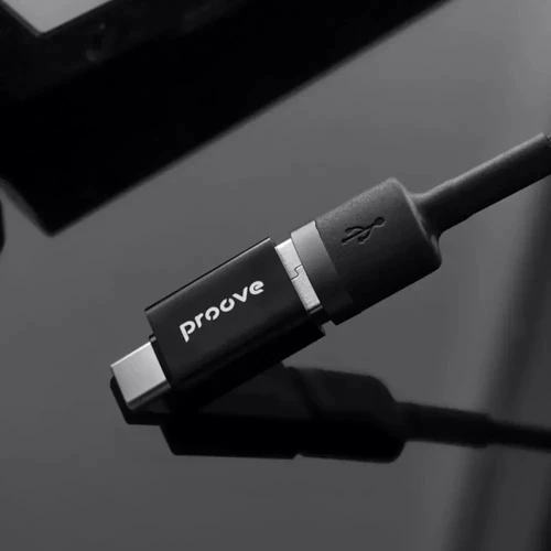 Адаптер Proove Adapter Extension USB to USB-C Black (HBEX00101001): Додаткові роз'єми USB OTG