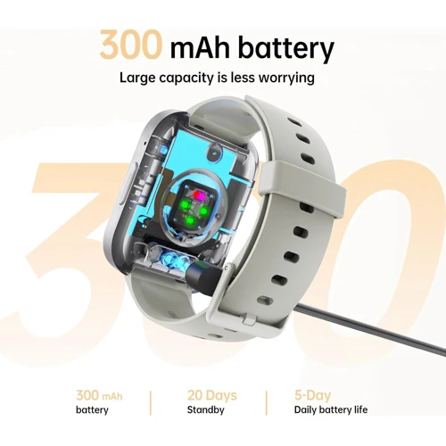 Смарт-годинник Oukitel BT103 Black: Фітнес-функції Секундомер, Шагомер, Подсчет калорий, Пульсометр, Пульсоксиметр