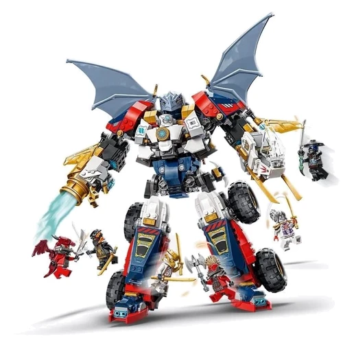 Конструктор LEGO Ninjago Ультраобъединительный робот Зейна 1187 деталей (71834) фото 4