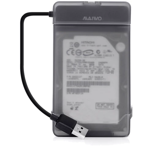 Аксесуар для накопичувача Maiwo K104-U3S black