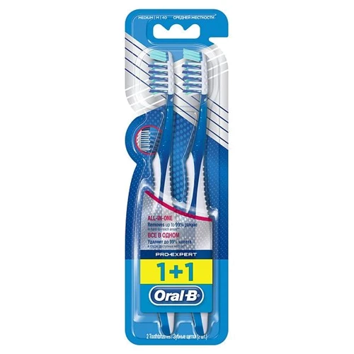 Oral-B Зубная щетка ProExpert Все в одном 40 2 шт.