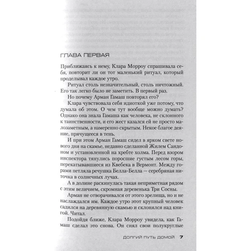 Луиза Пенни. Долгий путь домой: Жанр Детективы