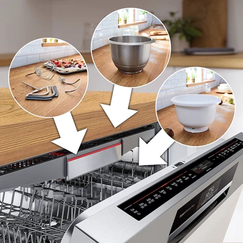 Кухонний комбайн Bosch MUM5XL72: Матеріал чаші металл