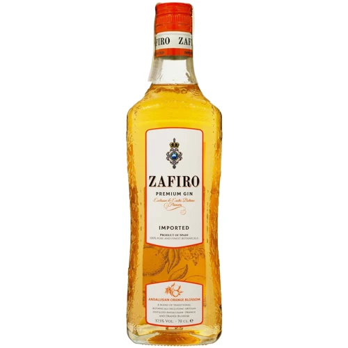 Джин Zafiro Orange 37.5% 0.7 л (FSH_8410028903221)