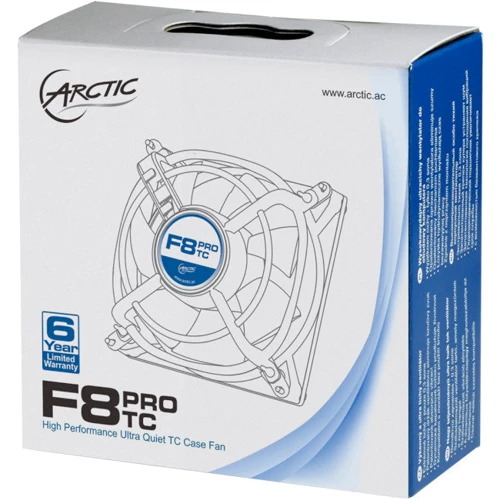 Кулер Arctic F8 Pro (AFACO-08PT0-GBA01): Тип вентилятор