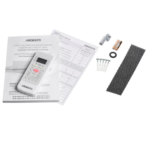 Кондиціонер Ardesto ACM-09INV-R32-AG-S фото 6