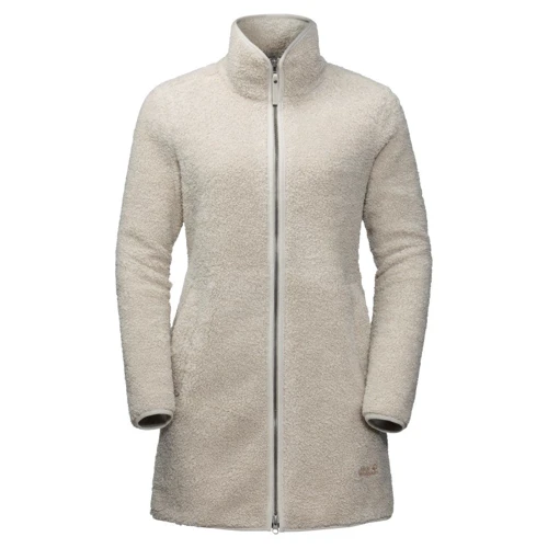 

Толстовка Jack Wolfskin High Cloud Coat W 1708721-6260 40 светло-серая на молнии