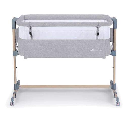 Приставная кроватка-люлька Kinderkraft Neste Air Grey Wood (KKLNEAIRGRY00W) фото 7