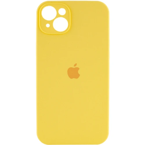Чехол для iPhone Mobile Case Silicone Case Full Camera Protective Yellow for iPhone 15