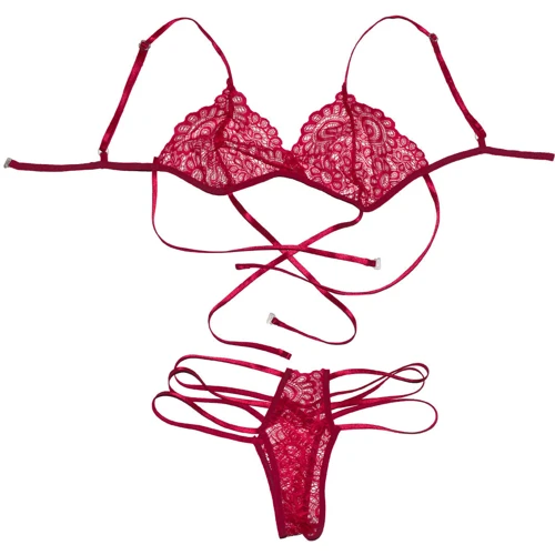 Эротический комплект NDS 1061-2 Burgundy M/L (23281)