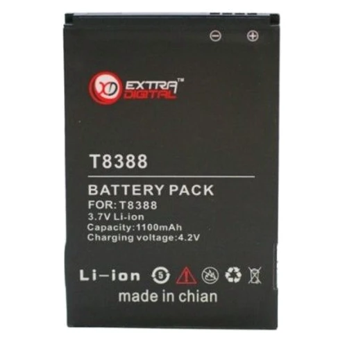 Аккумулятор Аккумулятор ExtraDigital for HTC Touch Pro 2 (1100 mAh) - DV00DV6092