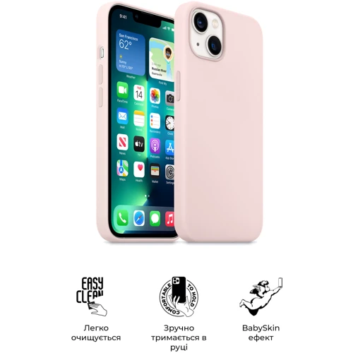 Чохол для iPhone ArmorStandart ICON2 Case Chalk Pink (ARM60602) для iPhone 13 фото 6