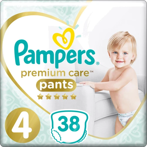 Підгузки Pampers Premium Care Pants Maxi Розмір 4 (9-15 кг) 38 шт (8001090759832)