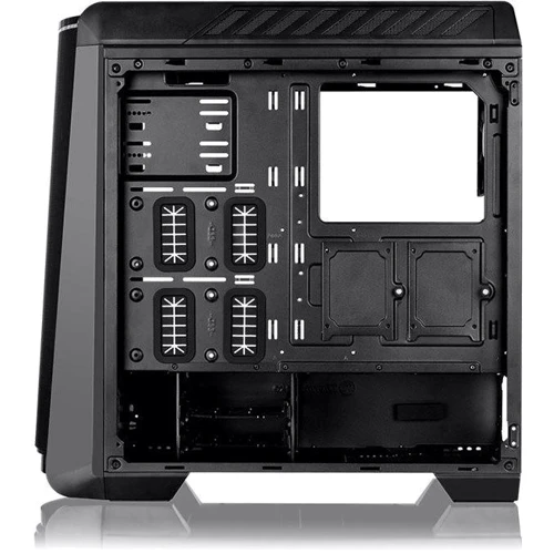 Корпус Thermaltake Versa C24 RGB (CA-1I6-00M1WN-00): Матеріал передній панелі пластик