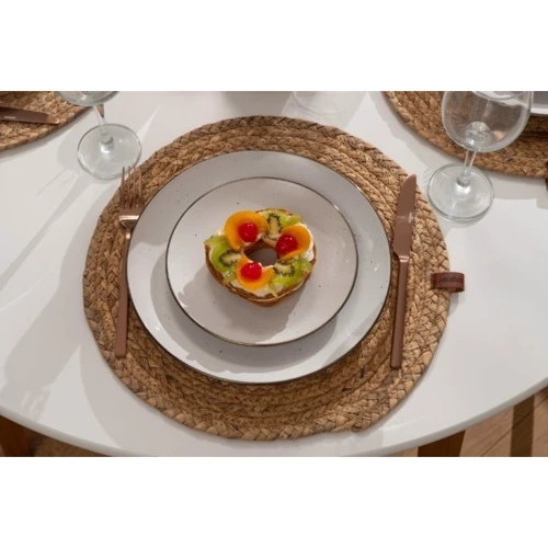 Коврик для кухни Ardesto соломка круглый 38 см (AR3320)