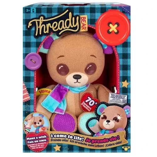 М'яка інтерактивна іграшка Thready Bear Ведмедик Треді (123794)