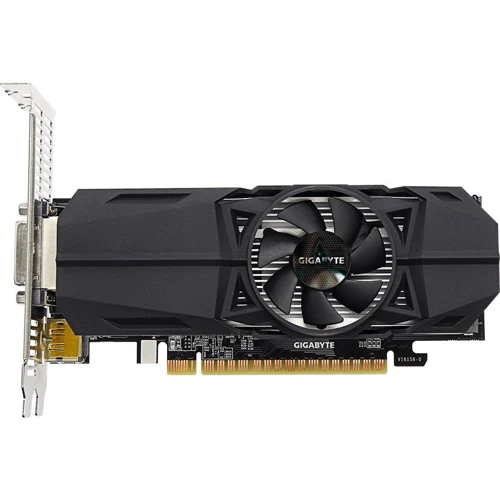 Видеокарта Gigabyte GeForce GTX 1050 Ti OC Low Profile 4G (GV-N105TOC-4GL): Объем памяти, Гб 4