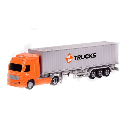 Трейлер 7944B АВТОПРОМ, 1:50, сірий: Виробник АВТОПРОМ