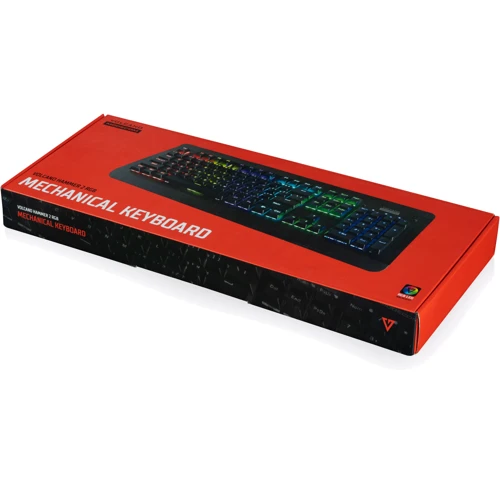 Клавіатура Modecom Volcano Hammer 2 RGB Removable Oute (K-MC-HAMMER2-U-RED-RGB-RU): Додатково подсветка клавиш