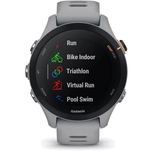 Смарт-часы Garmin Forerunner 255S Powder Grey (010-02641-12): Интерфейсы подключения Bluetooth, ANT+, Wi-Fi