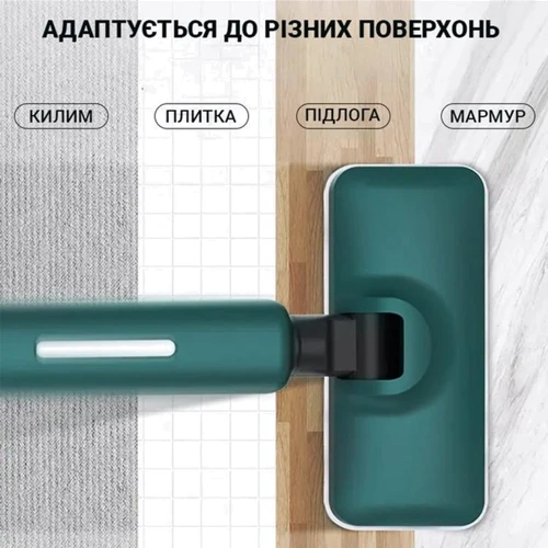 Пароочищувач Inspire ALE-006 Green: Тип Паровая швабра