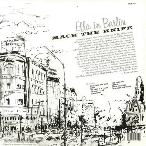 LP I-DI Ella Fitzgerald: Mack The Knife - Ella In Berlin (LP0085): Производитель I-DI