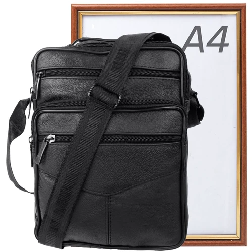 Чоловіча сумка через плече Valiria Fashion чорна (3DETAW8093-2): Тип Сумки
