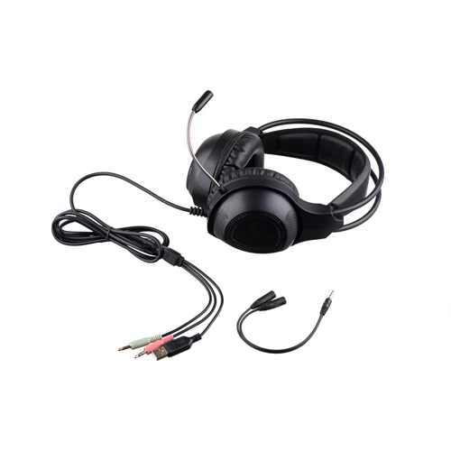 Наушники 2E Gaming HG310 LED 3.5mm Black (2E-HG310B): Чувствительность (дБ) 103
