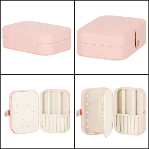 Скринька для прикрас (футляр для біжутерії) Springos 16x11x5 см HA1082 фото 4