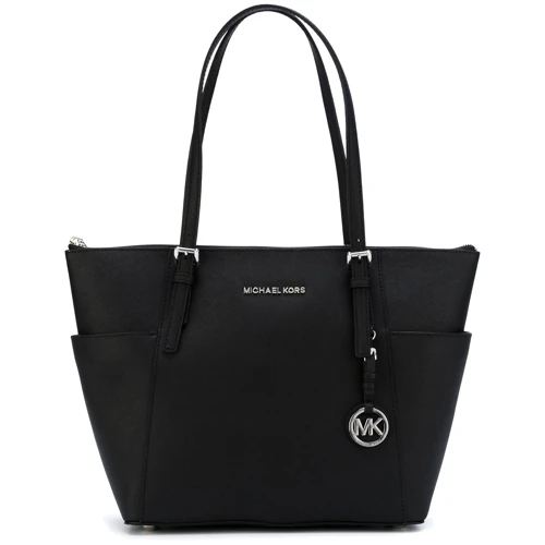 Женская сумка тоут Michael Kors Jet Set Item Tote черная (30F2STTT8L001)