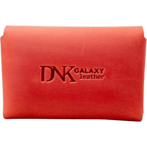 Женская визитница DNK Leather красная (DNK-Cards-vint-colH)